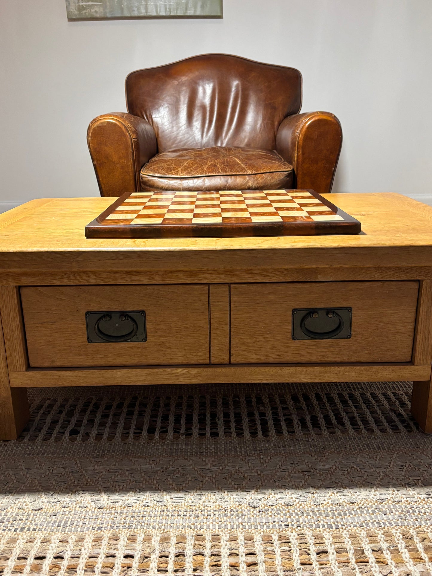 Chess board, Ash and Epoxy